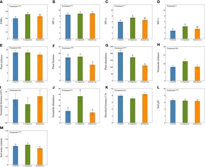 Direct and indirect effects of dominant plants on ecosystem multifunctionality